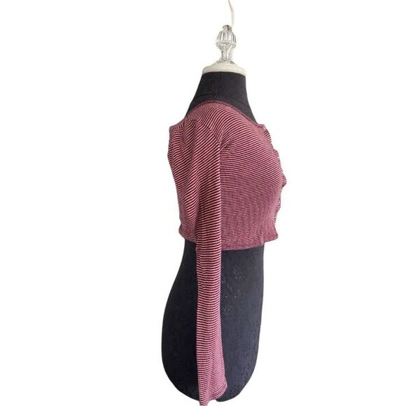 Forever 21 Stripped Crop Top (Small) - Picture 2 of 4